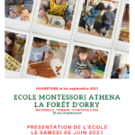 Présentation de l'école Montessori "La forêt d'Orry"
