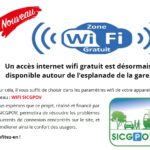 Le Wifi public et gratuit désormais disponible à la gare