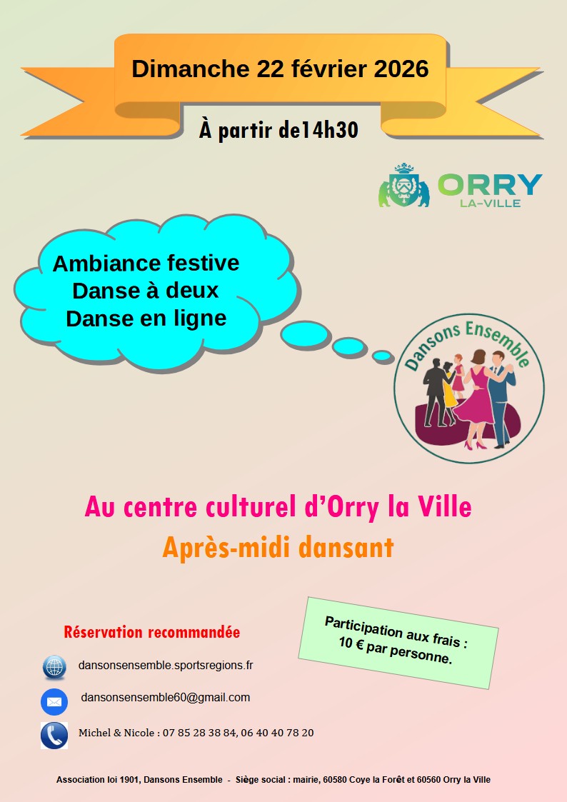 APRES MIDI DANSANT