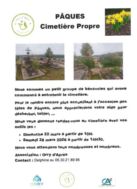 Cimetière propre