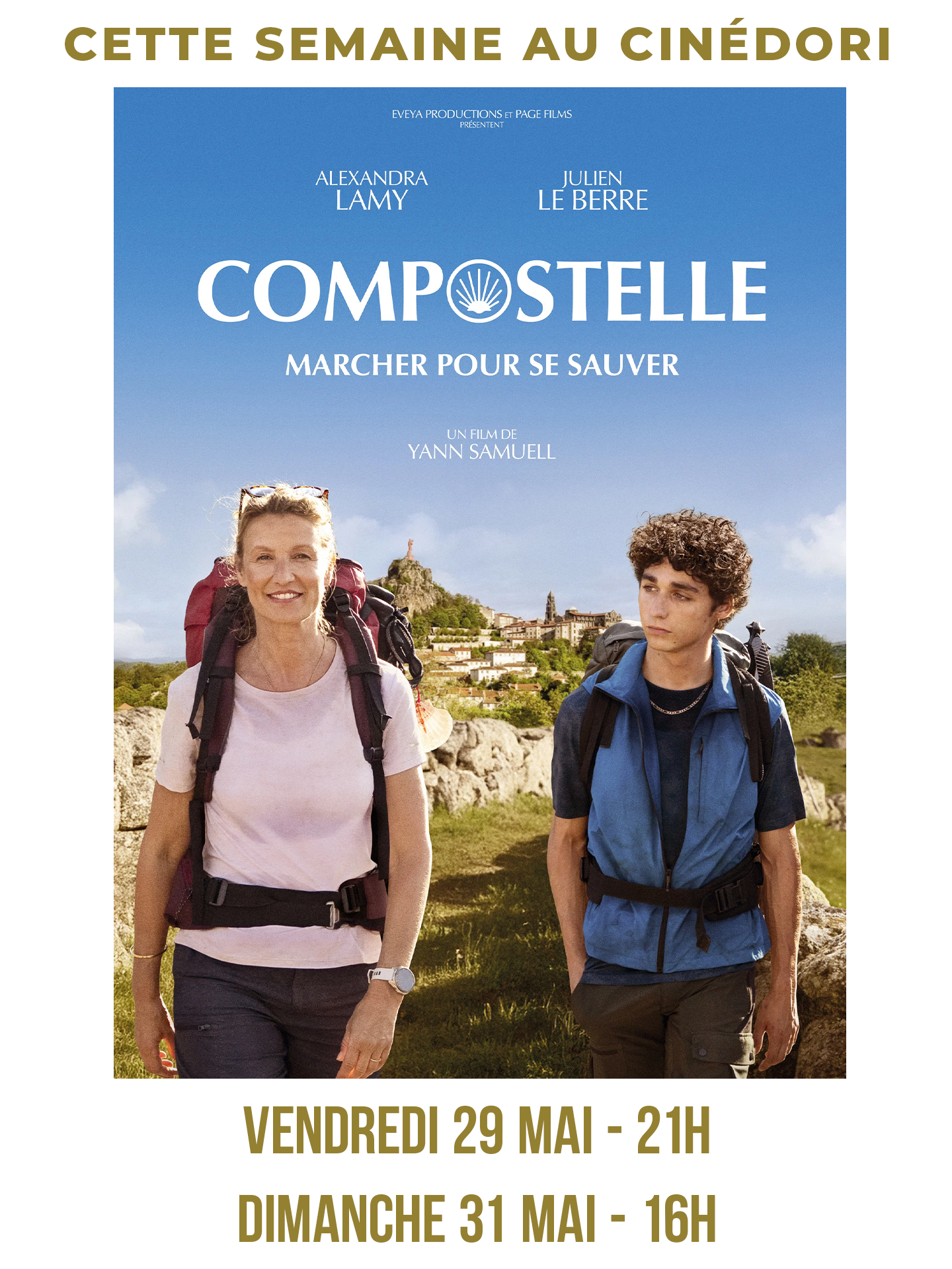 CINEMA : Compostelle